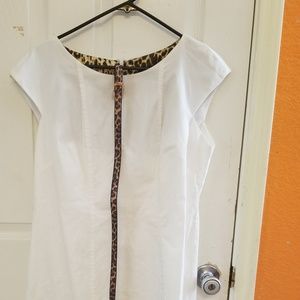 Signature Elegant White Dress, Size 14